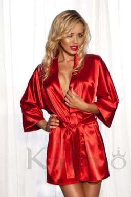 Elegantní župan Panama - Kalimo černá 5