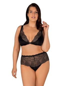 Poutavý set Klarita set 2XL/3XL - Obsessive černá 1