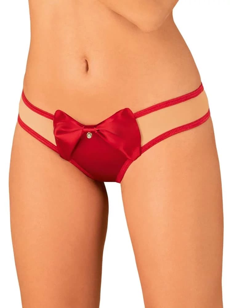 Sexy tanga Rubinesa thong - Obsessive červená