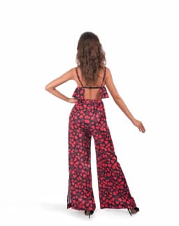 Krásný komplet Morgan Bra + Pants - Anais černá/červená 2