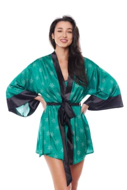 Krásný župan Aster robe green - Anais 1