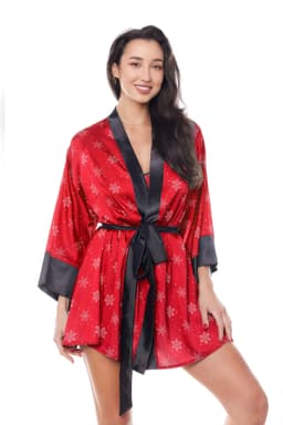 Krásný župan Aster robe red - Anais 1
