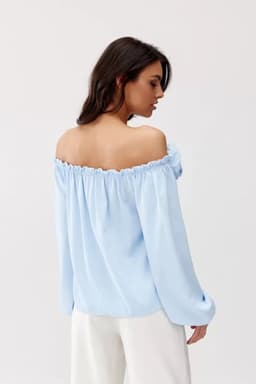 Halenka BLU0180 světle modrá - Roco Fashion 2