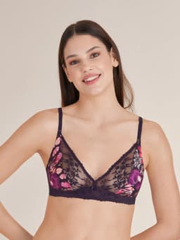 Dámská podprsenka 0803836 563 fialová - Felina fialová 1