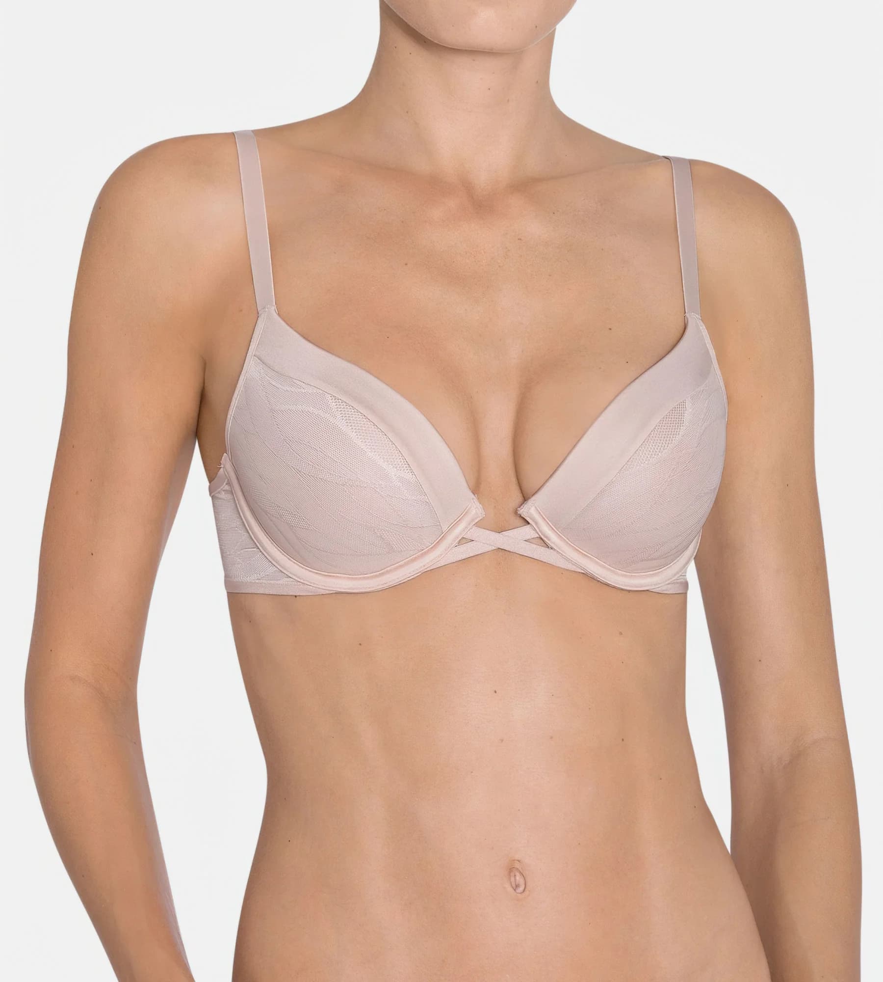 Podprsenka push-up Airy Sensation WHU - Triumph černá (0004)