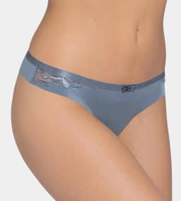 Tanga Sexy Angel Spotlight String - Triumph hedvábně bílá (00GZ) 3