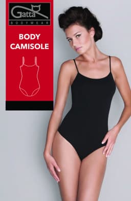 Dámské body Camisole - GATTA BODYWEAR bílá 3