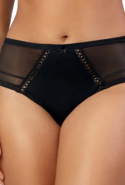 Dámské kalhotky Parfait P60632 XXL Černá 4