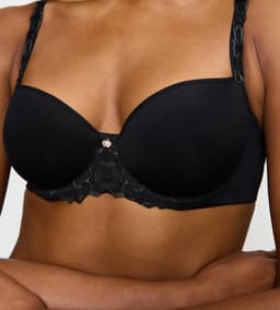 Dámská podprsenka Wild Azalea Florale WHP - BLACK - černá 0004 - TRIUMPH BLACK 5