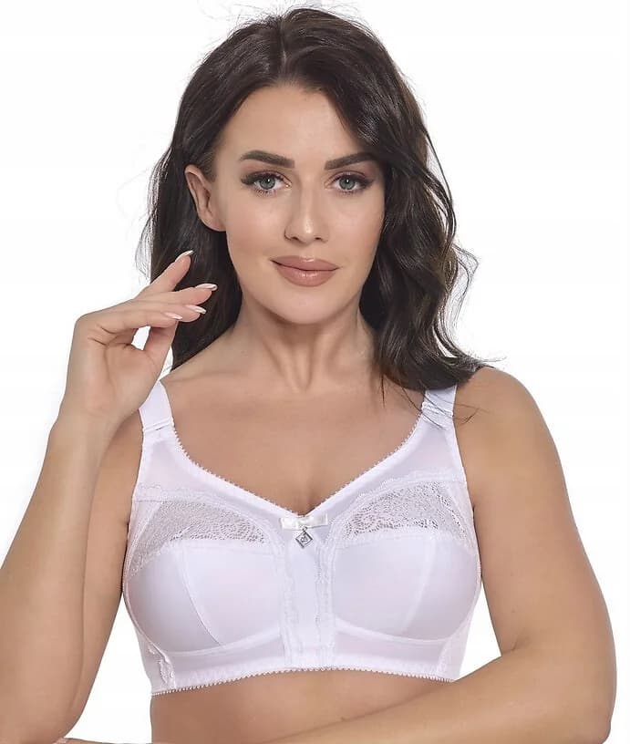 Měkká podprsenka s kosticí Viki Irena 585 70-95 bílá