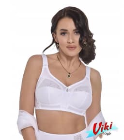 Měkká podprsenka s kosticí Viki Irena 585 100-105 bílá 2