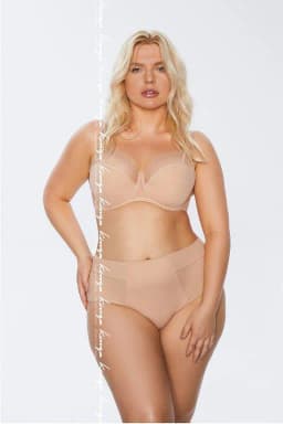 Polovyztužená dámská podprsenka semi soft Kinga BC-676/1 Sophie Skin skin/odc.Béžová 9