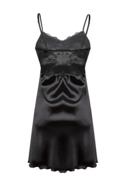 Dámská noční košilka model 17369905 S2XL - DKaren černá 5