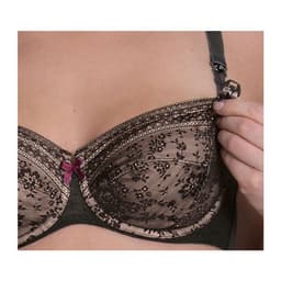 Fleur podprs. na kojení s kost. s kosticí 5053 black - Anita Maternity 001 black 85H 1