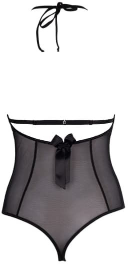 Romantické body Irresistible V-6690 černá - Axami 85D 6