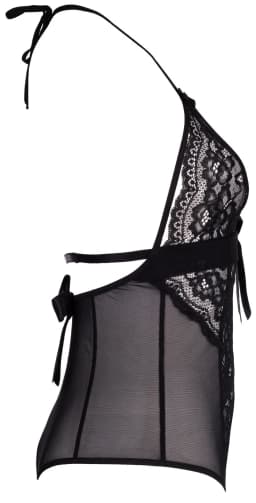 Romantické body Irresistible V-6690 černá - Axami 85D 8