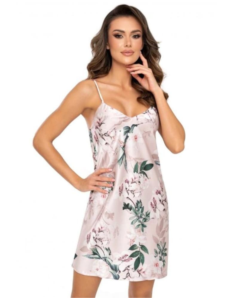 Dámská noční košilka Donna Nelly vzor | růžová |