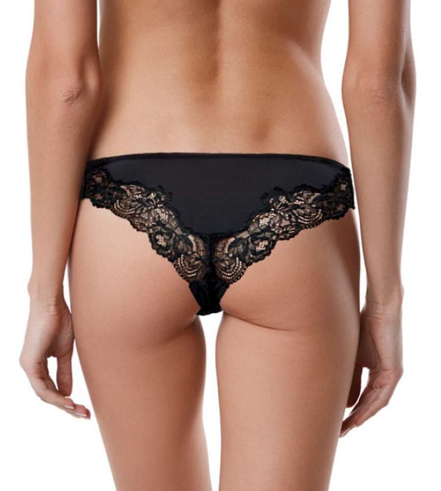 Dámské brazilky Lormar SATEN 0180 brasiliana | šampáň |